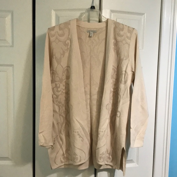 Dana Buchman Sweaters - Dana Buchman open front sweater